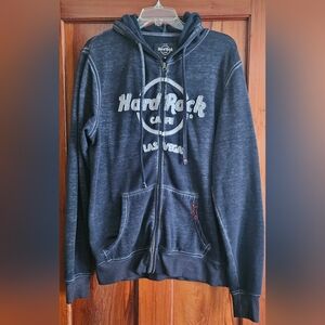 Hard Rock Cafe Sweatshirt Hoodie Medium.   Las Vegas.  #261